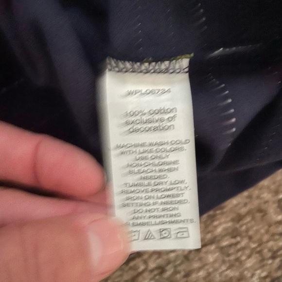 NWT Nautica Navy Blue Striped Dress - Picture 6 of 6